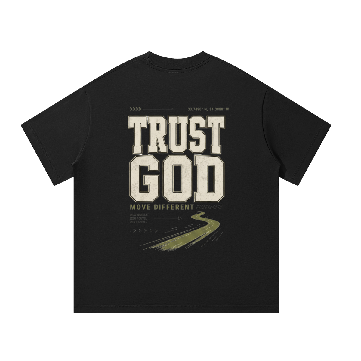 Trust God. Move Different. | Heavyweight T-Shirt