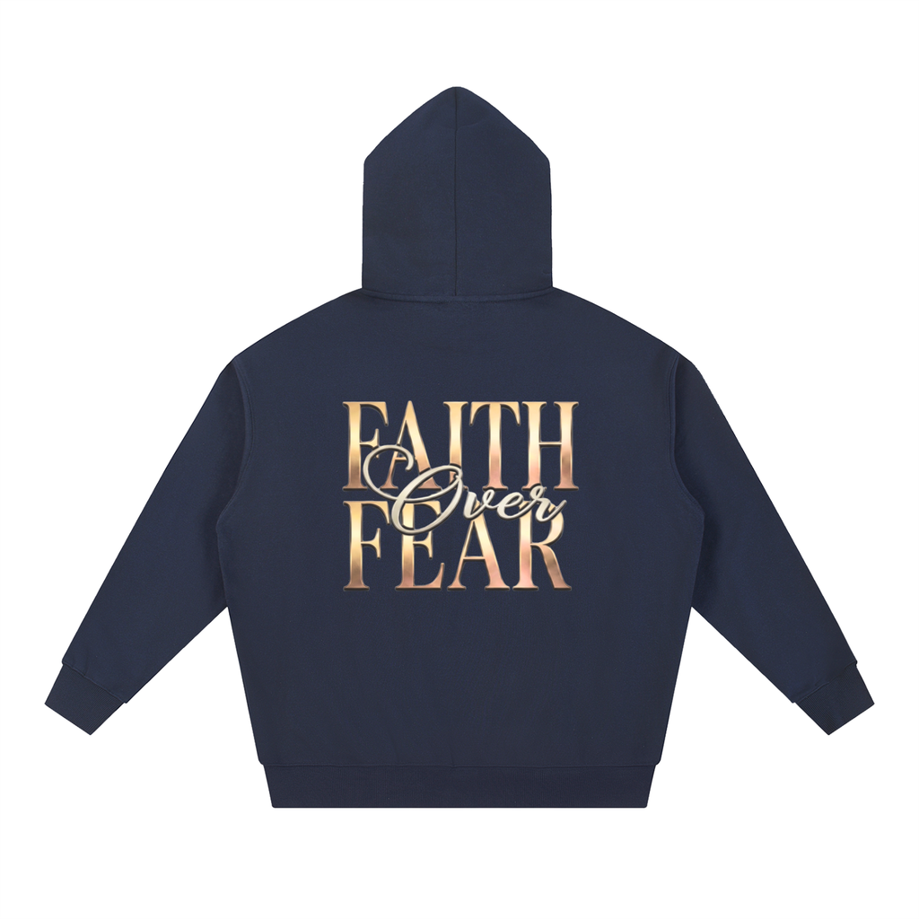 Faith Over Fear | Essential Oversized Hoodie