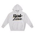 God Is Love Premium Heavyweight Hoodie | Oversized Streetwear Hoodie | Faith Apparel | Unisex Pullover