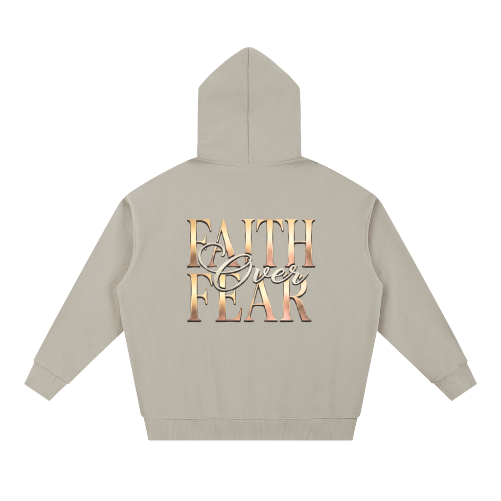 Faith Over Fear | Essential Oversized Hoodie