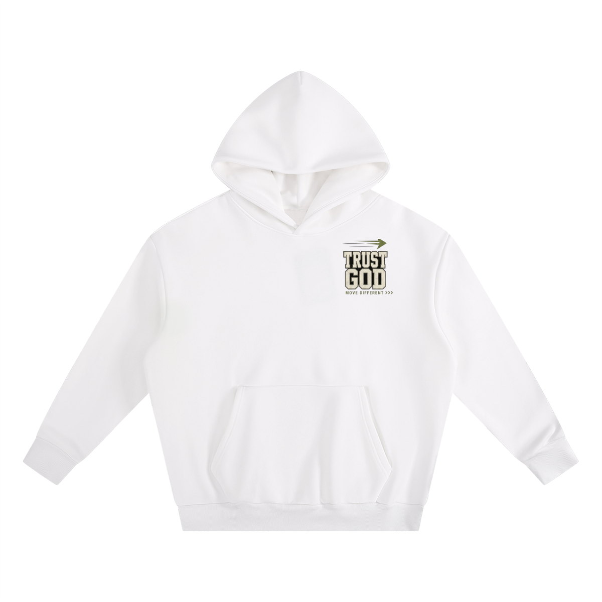 Trust God Move Different | Heavyweight Hoodie