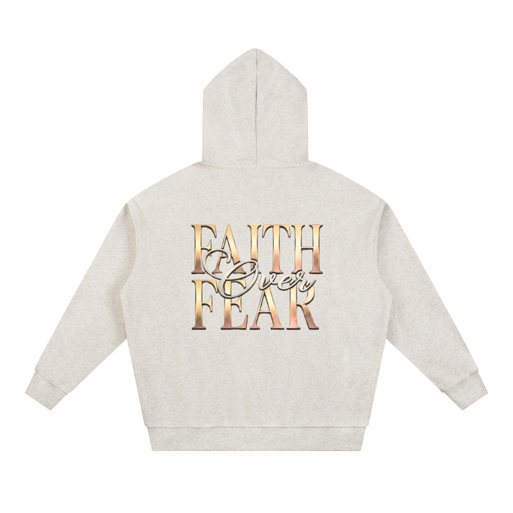 Faith Over Fear | Essential Oversized Hoodie