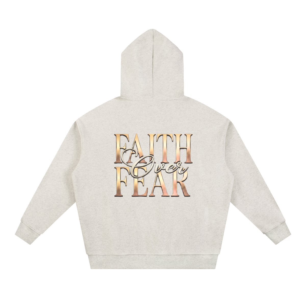 Faith Over Fear | Essential Oversized Hoodie
