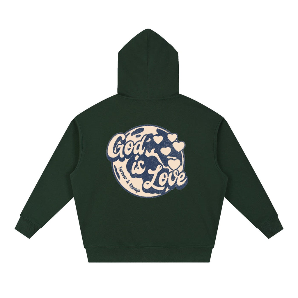 God Is Love Vintage— Heavyweight Hoodie