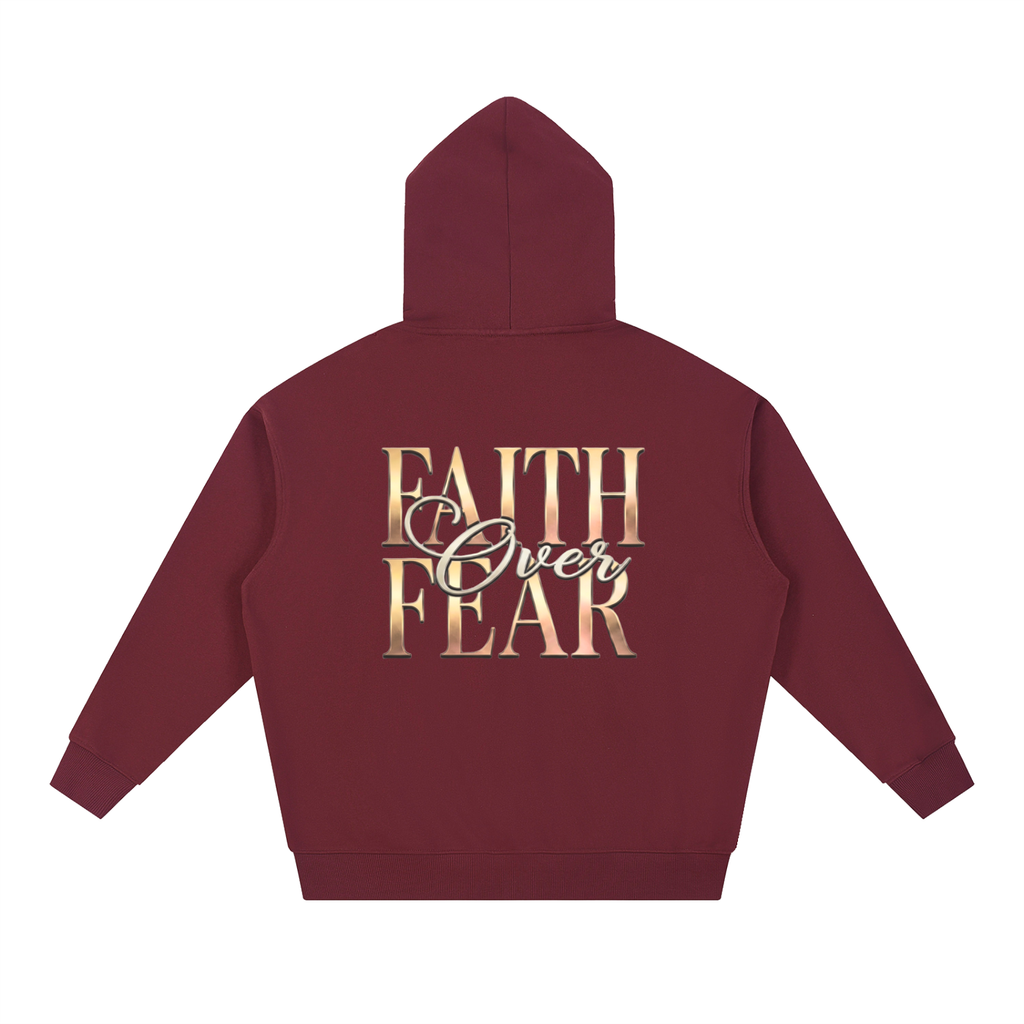 Faith Over Fear | Essential Oversized Hoodie