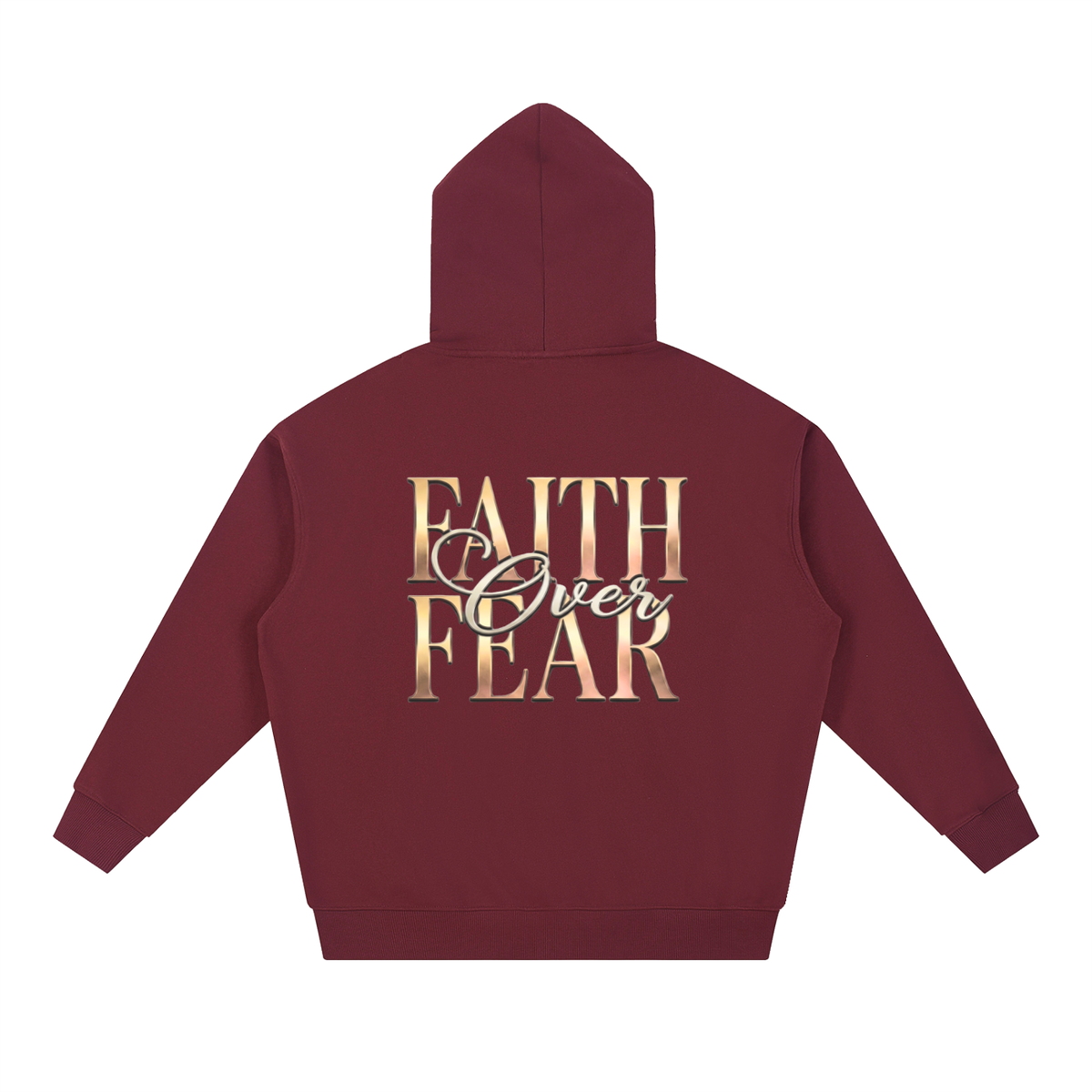 Faith Over Fear | Essential Oversized Hoodie