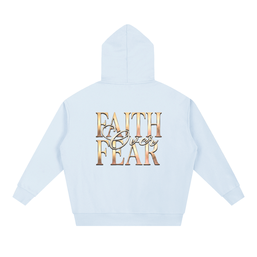 Faith Over Fear | Essential Oversized Hoodie