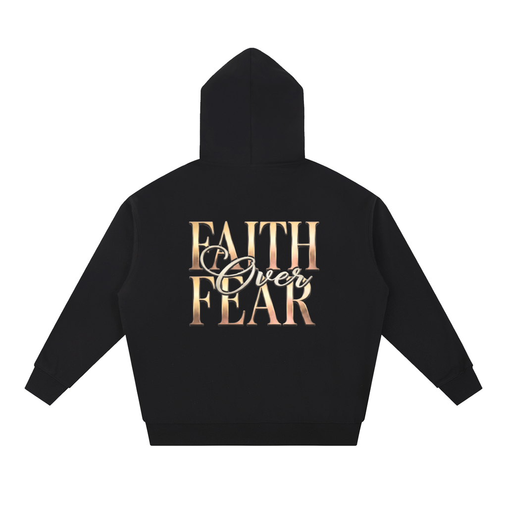 Faith Over Fear | Essential Oversized Hoodie