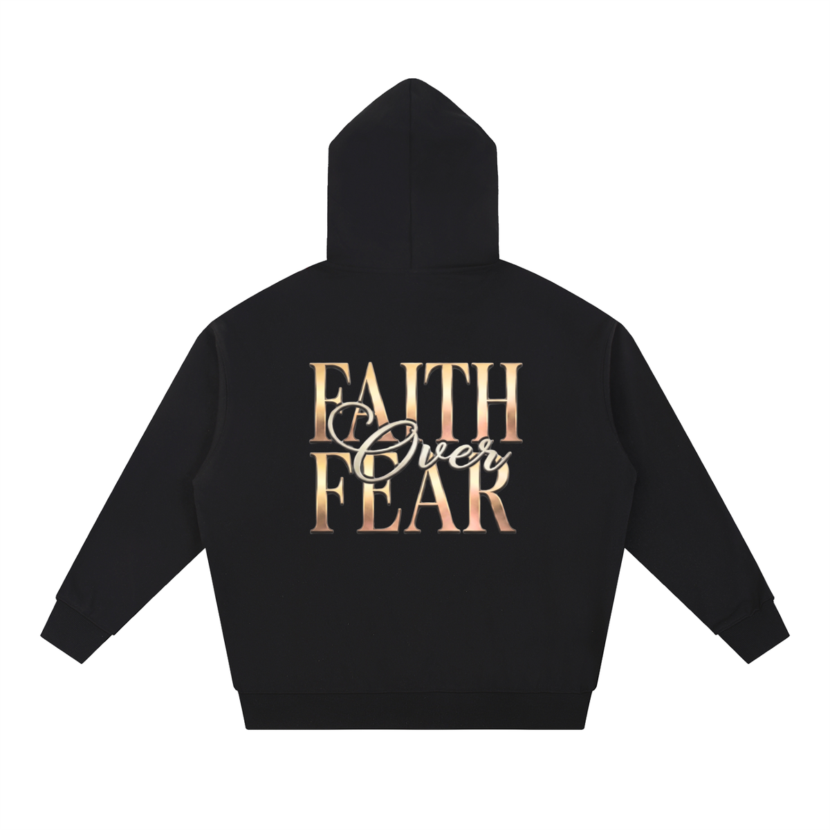Faith Over Fear | Essential Oversized Hoodie