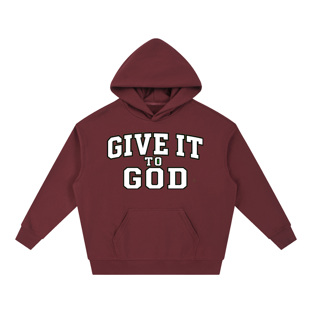 Give It To God | Heavyweight Varsity Arch Hoodie