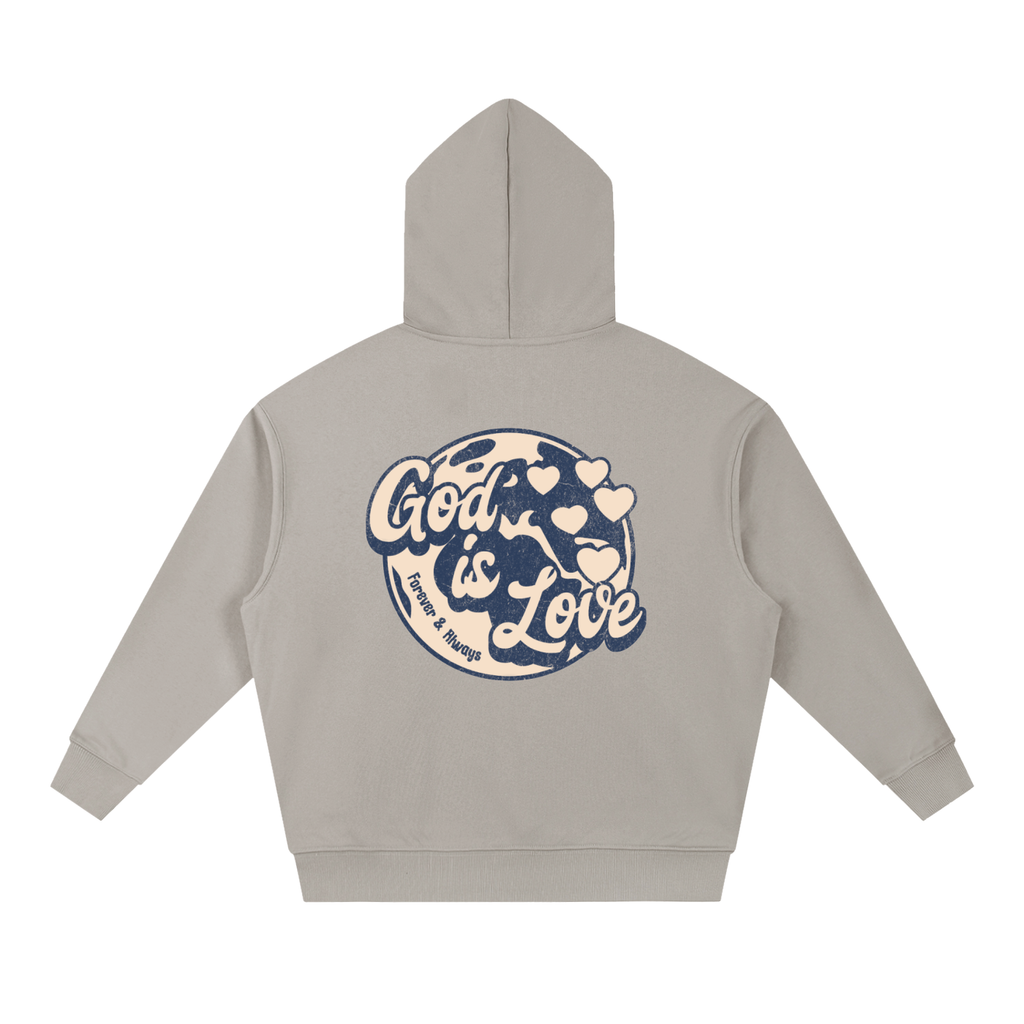 God Is Love Vintage— Heavyweight Hoodie