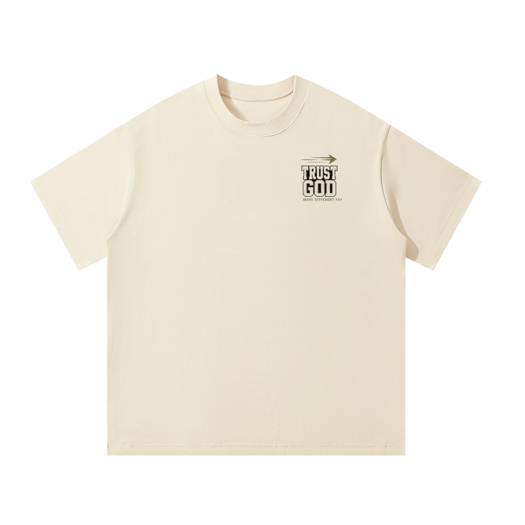 Trust God. Move Different. | Heavyweight T-Shirt