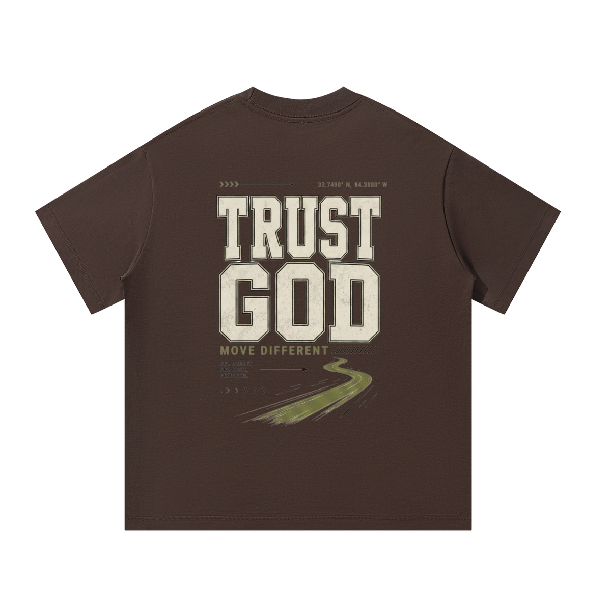 Trust God. Move Different. | Heavyweight T-Shirt