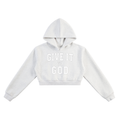 Give It To God -Essential Cropped Hoodie