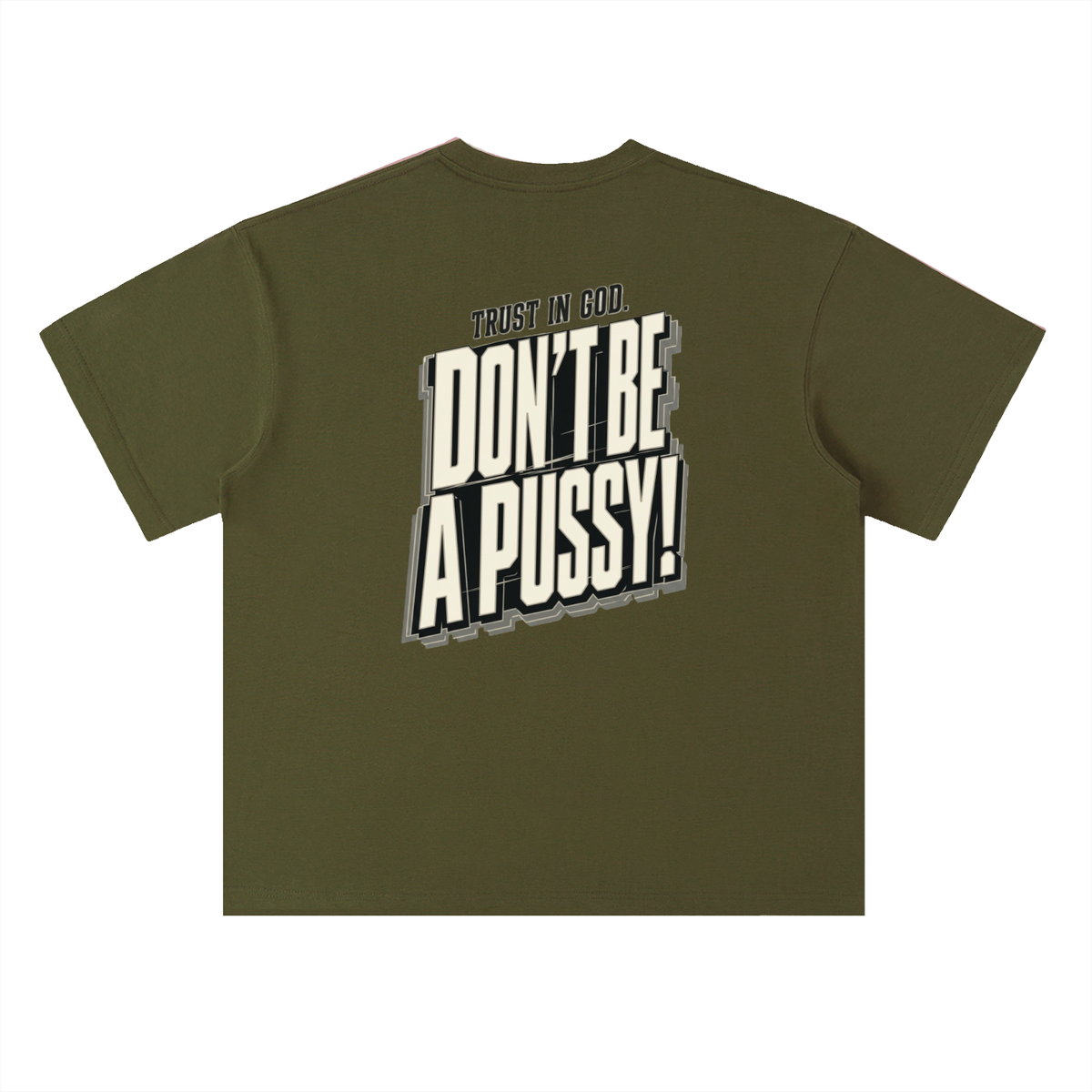 Trust in God Bold Statement | Heavyweight  T-Shirt