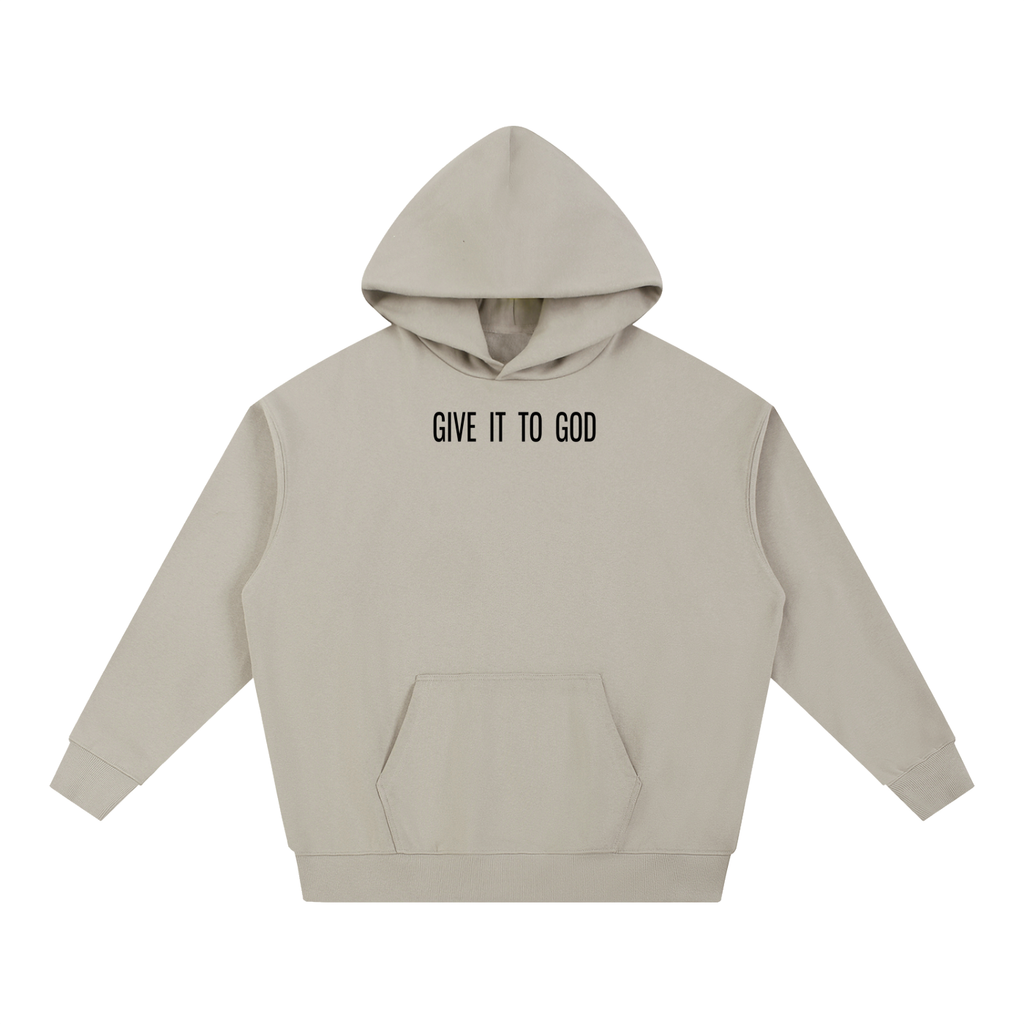 Give it to God Essential Heavyweight Minimal Hoodie