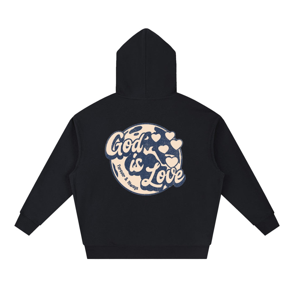 God Is Love Vintage— Heavyweight Hoodie