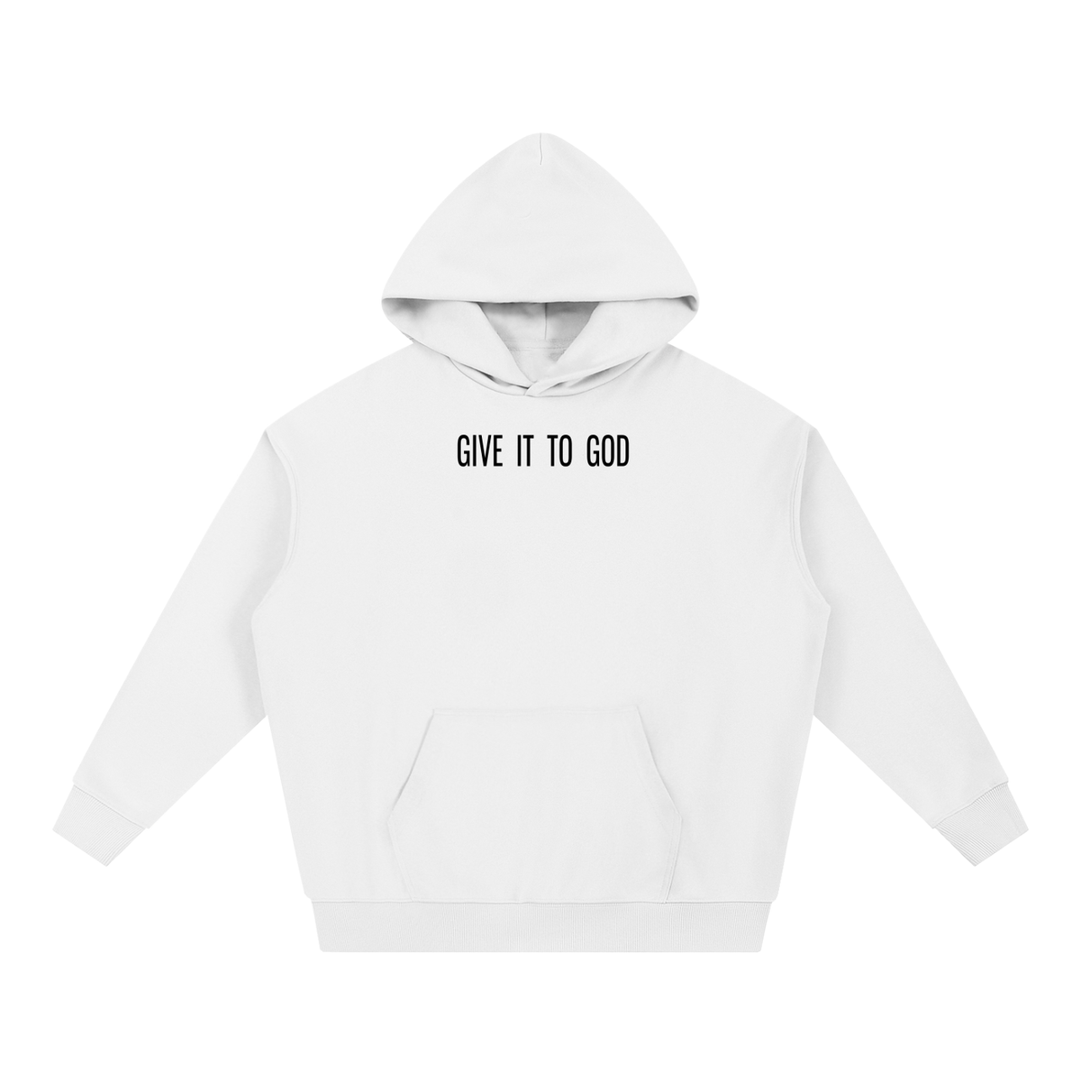 Give it to God Essential Heavyweight Minimal Hoodie
