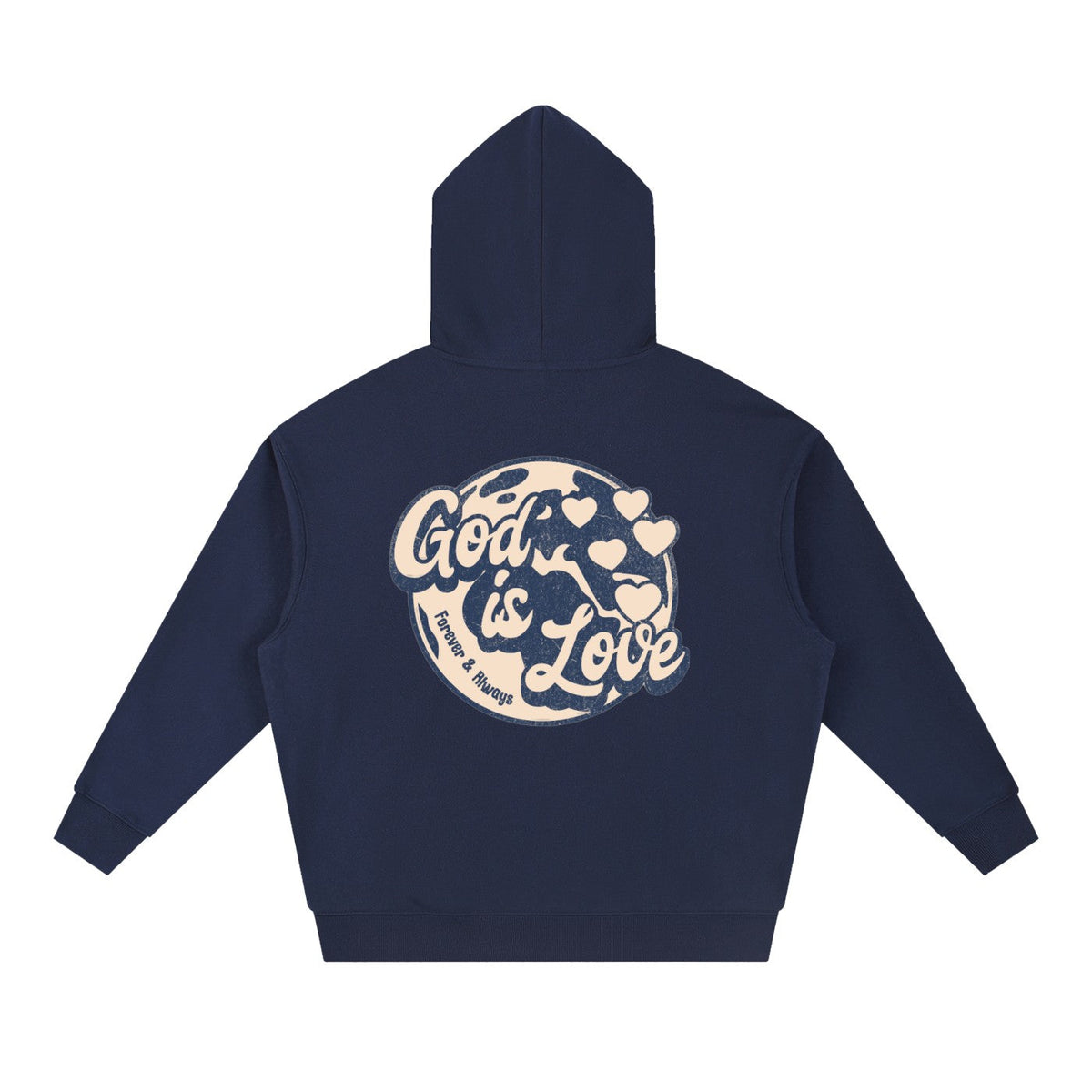 God Is Love Vintage— Heavyweight Hoodie