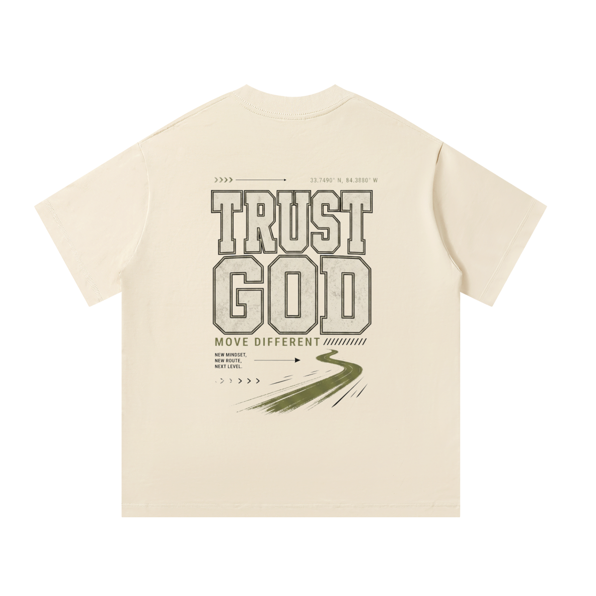 Trust God. Move Different. | Heavyweight T-Shirt
