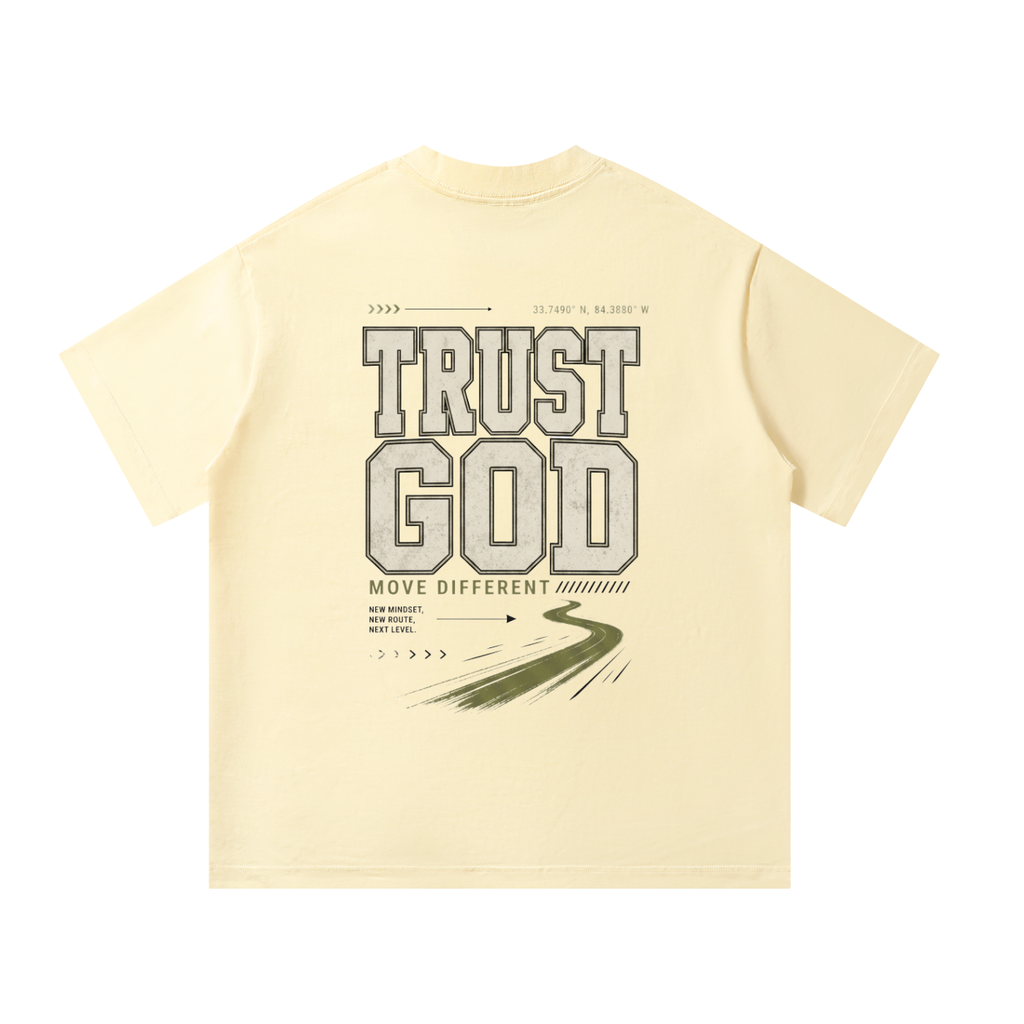 Trust God. Move Different. | Heavyweight T-Shirt
