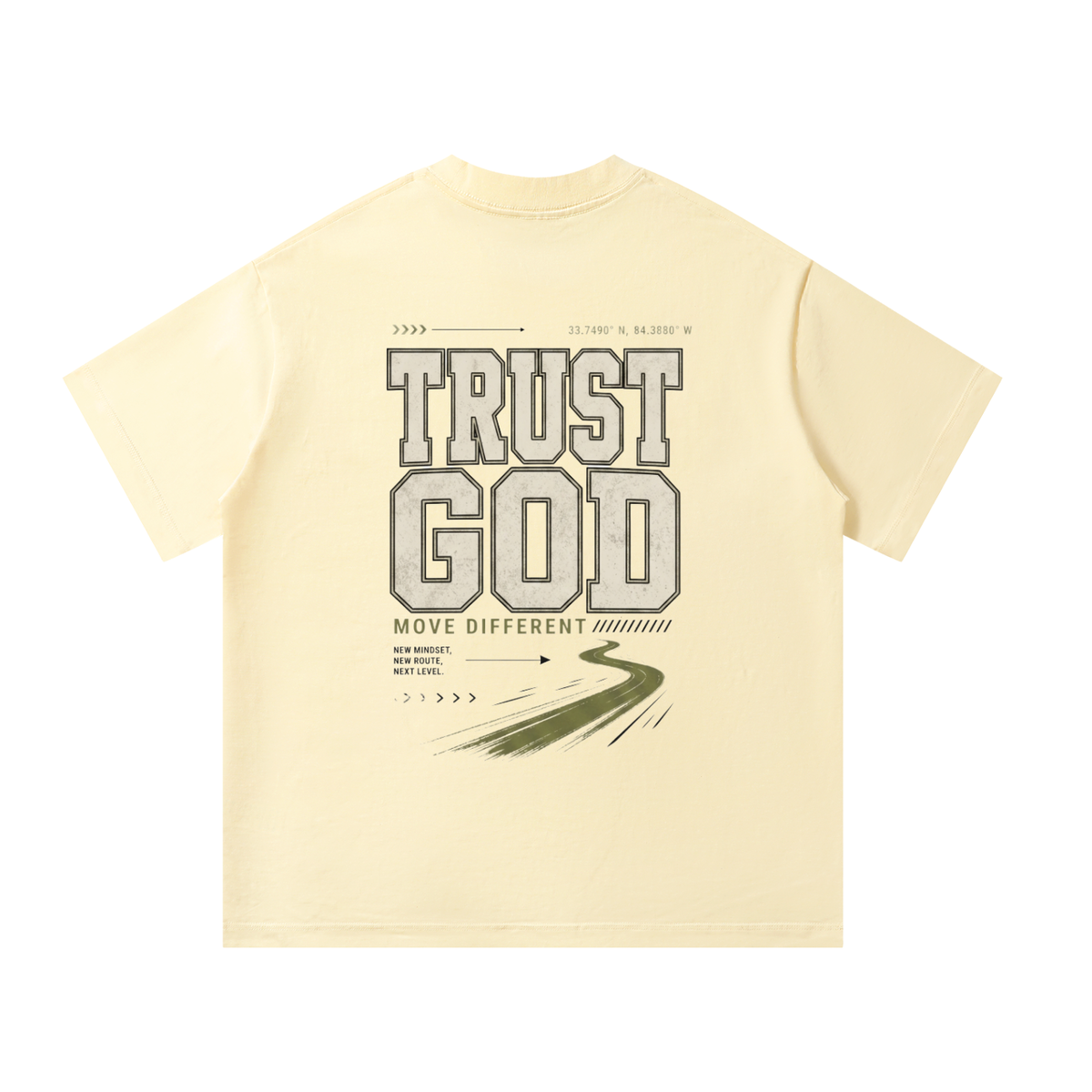 Trust God. Move Different. | Heavyweight T-Shirt