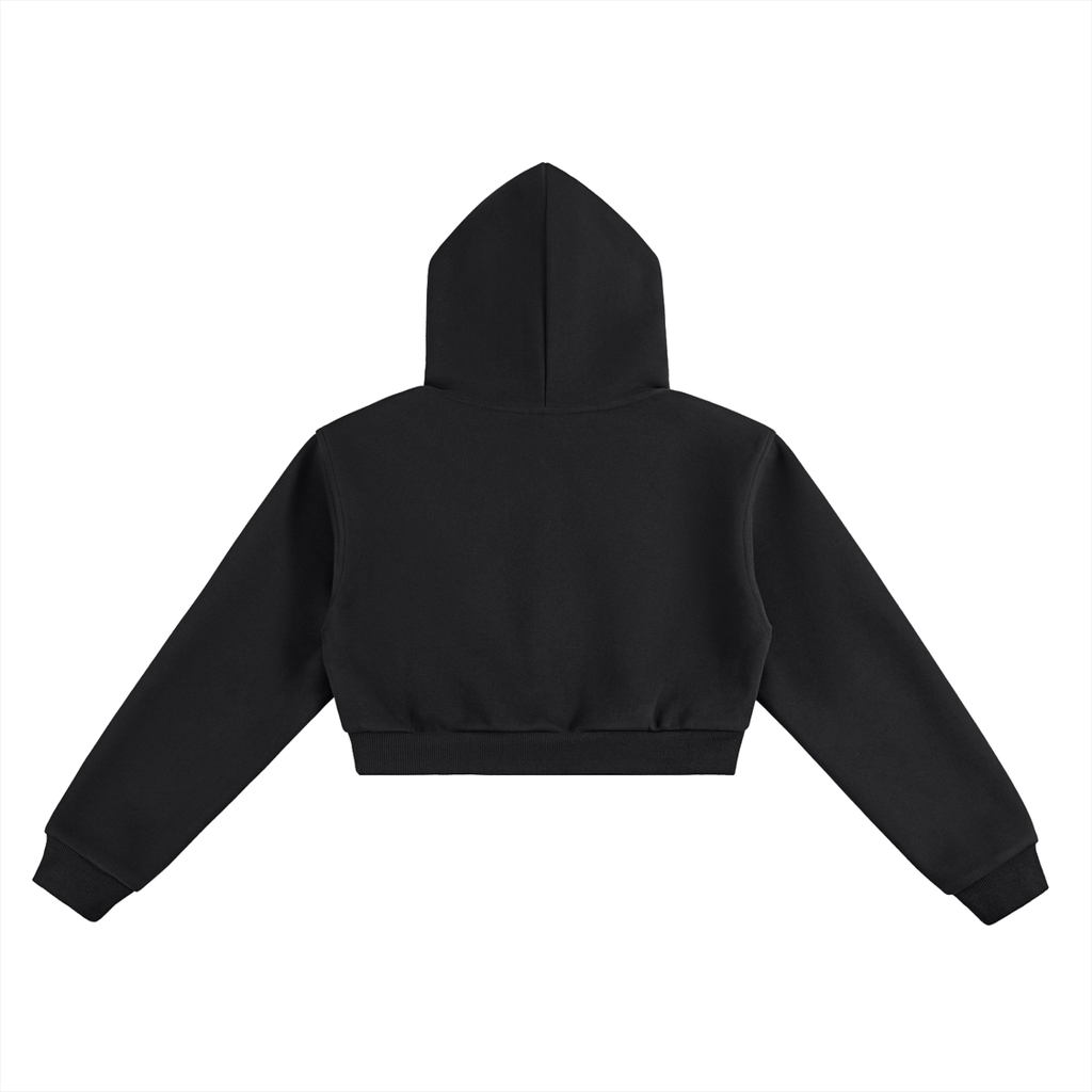 Give it to God Essential Cropped Hoodie | Collegiate Lettering | Women's Faith Hoodie | Christian Cropped Sweatshirt