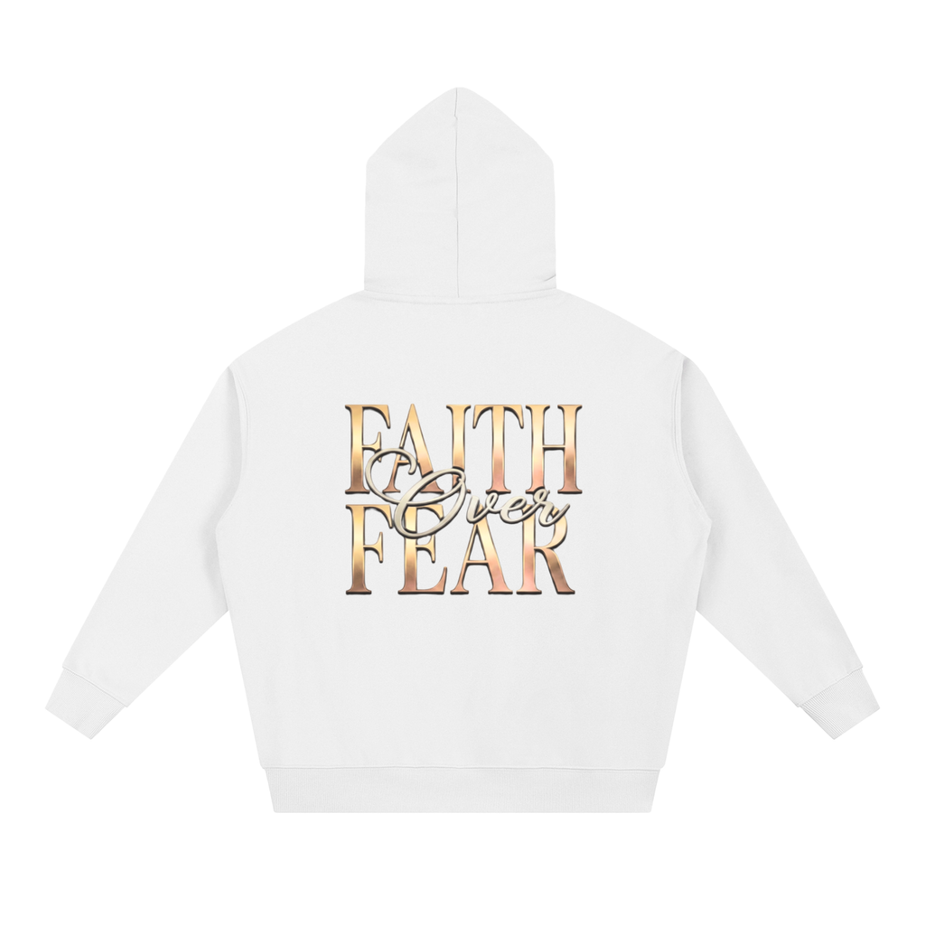 Faith Over Fear | Essential Oversized Hoodie