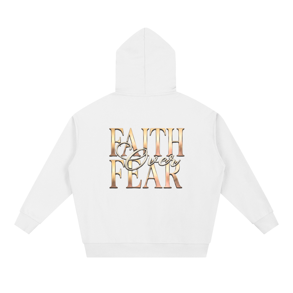 Faith Over Fear | Essential Oversized Hoodie