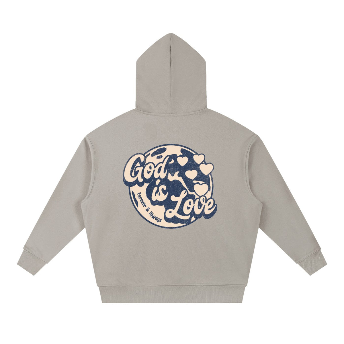 God Is Love Vintage— Heavyweight Hoodie