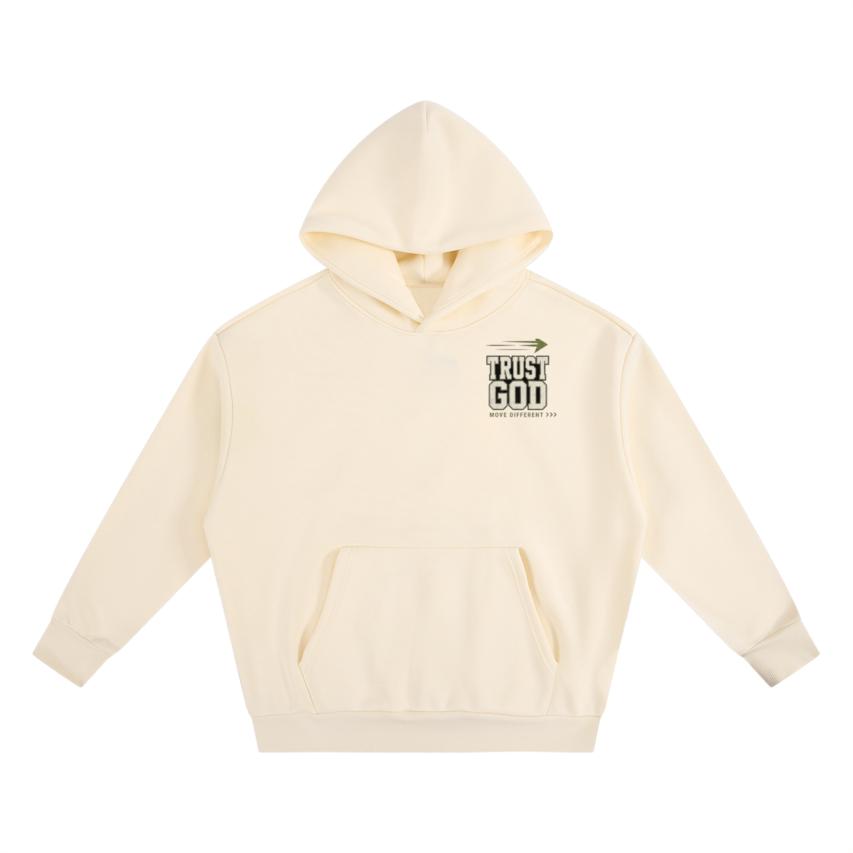 Trust God Move Different | Heavyweight Hoodie