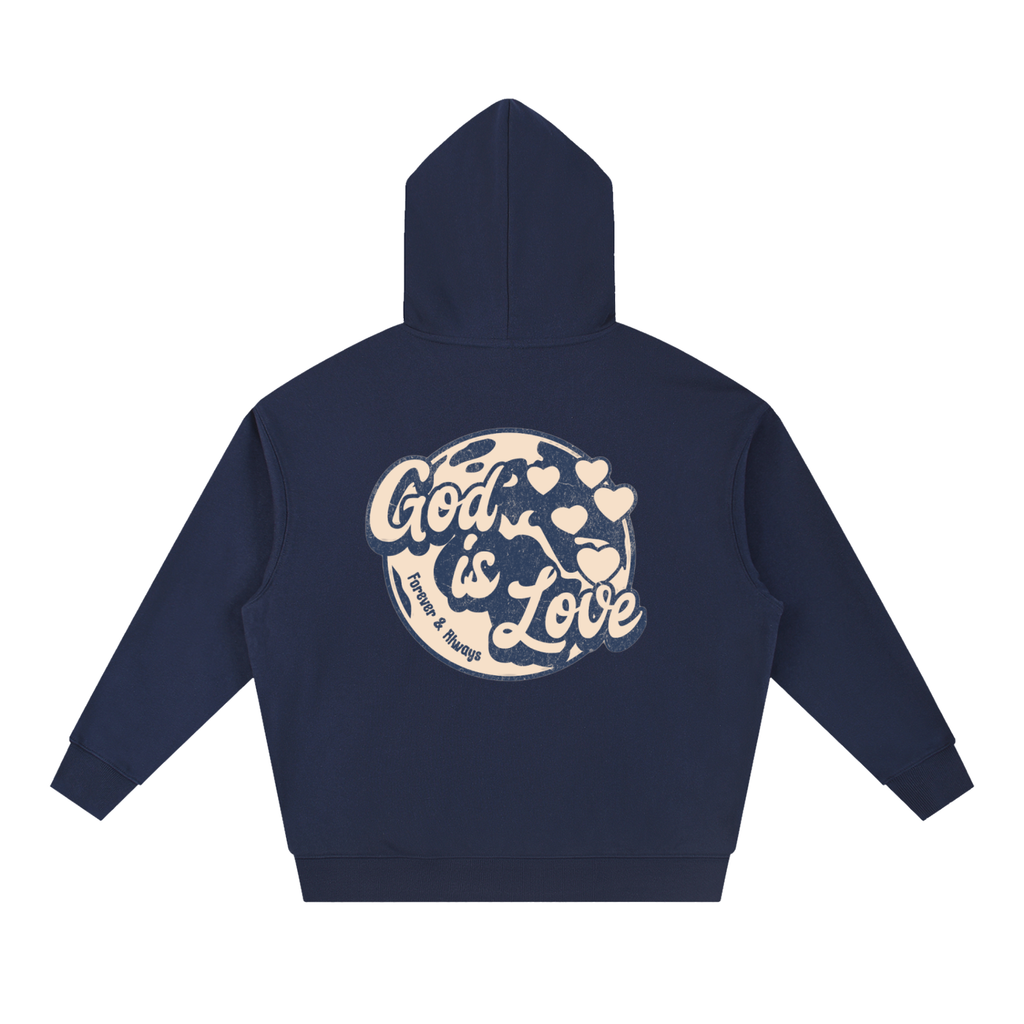 God Is Love Vintage— Heavyweight Hoodie