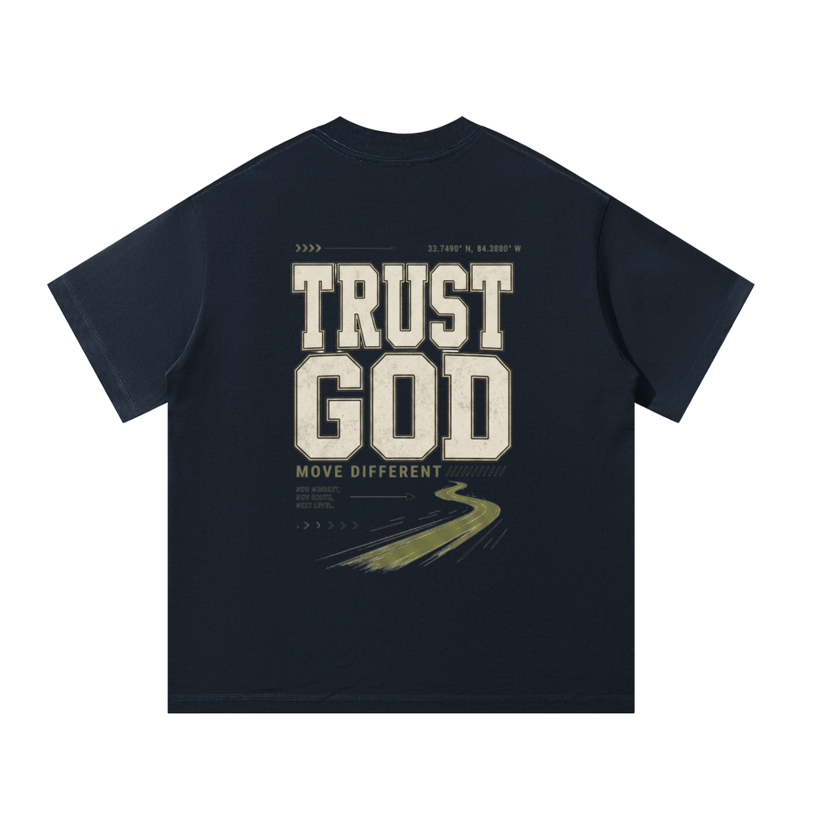 Trust God. Move Different. | Heavyweight T-Shirt
