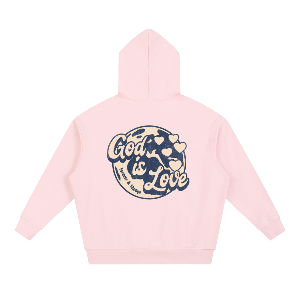 God Is Love Vintage— Heavyweight Hoodie